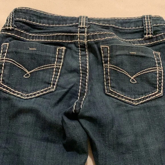 “The Road Is Paved In Blue” Two Pairs of Blue Asphalt Jeans - Picture 5 of 8